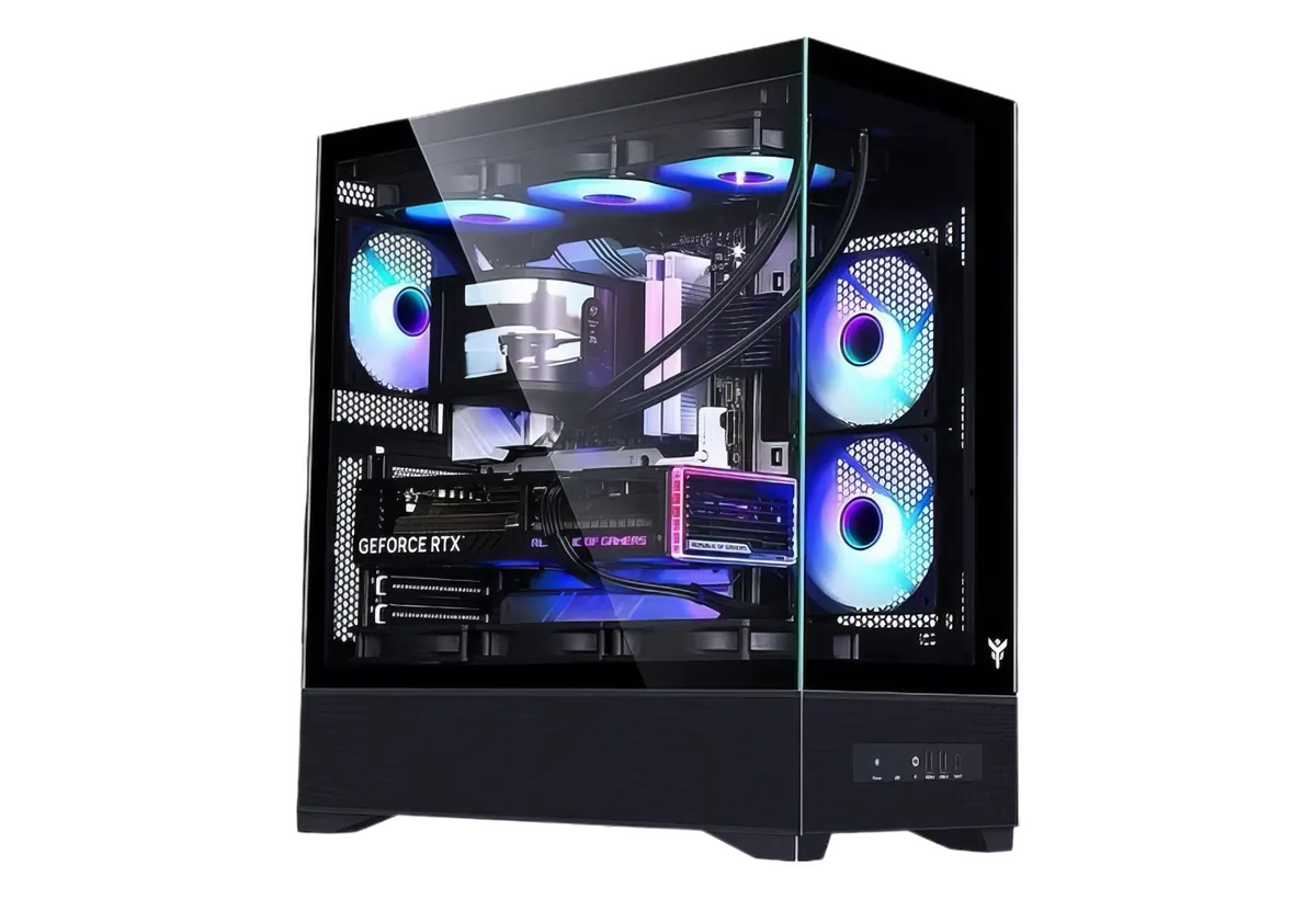 PC gaming assemblato RTX 5070 con case Itek ShowBui 37B